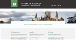 Desktop Screenshot of offeney.de